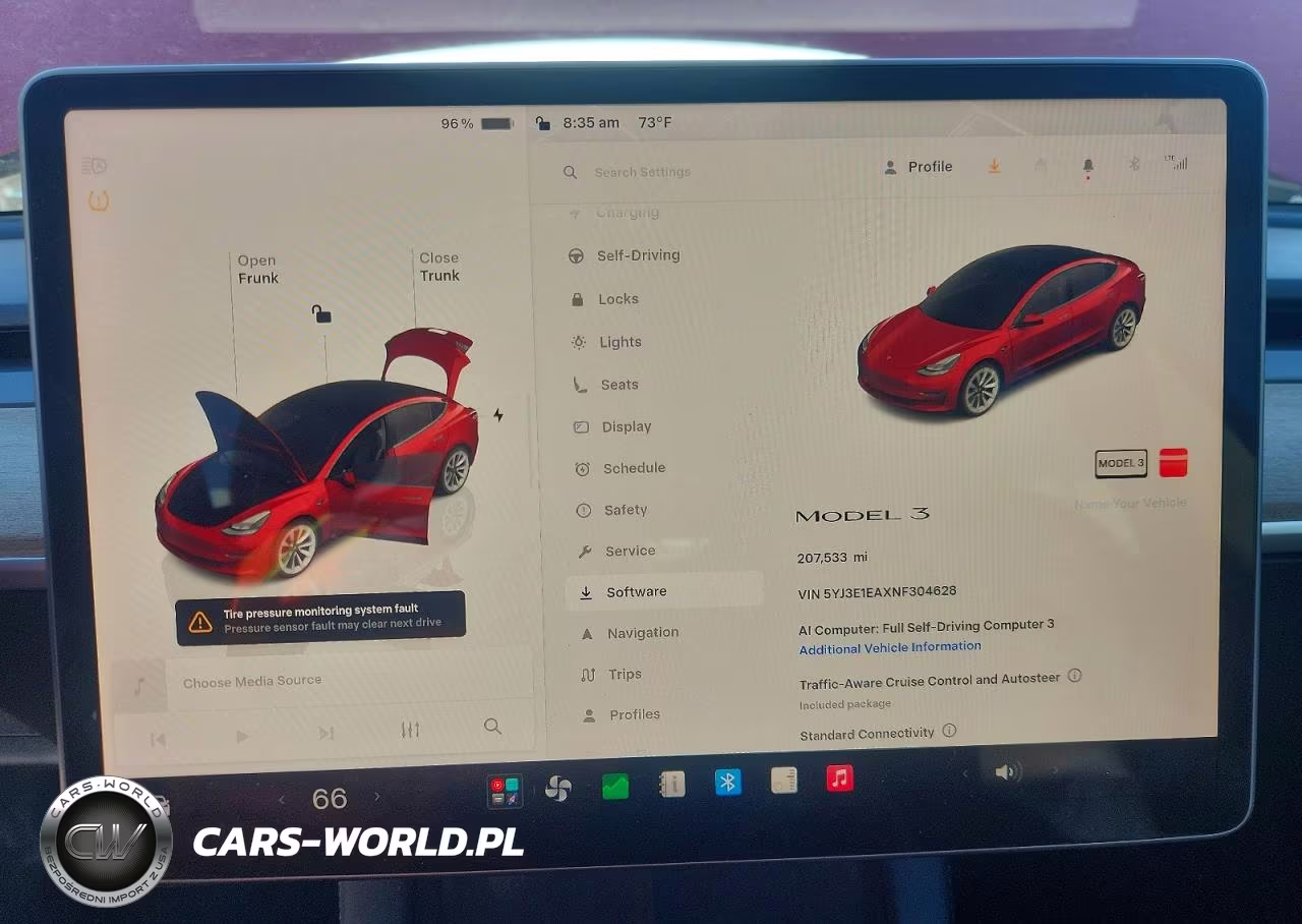 2022 Tesla Model 3 VIN:5YJ3E1EAXNF304628 - 9