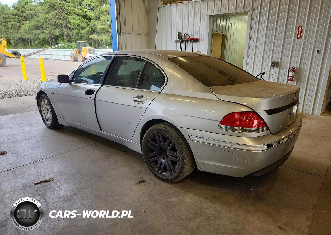 2002 BMW 745 Li VIN:WBAGL63482DP51251 - 2