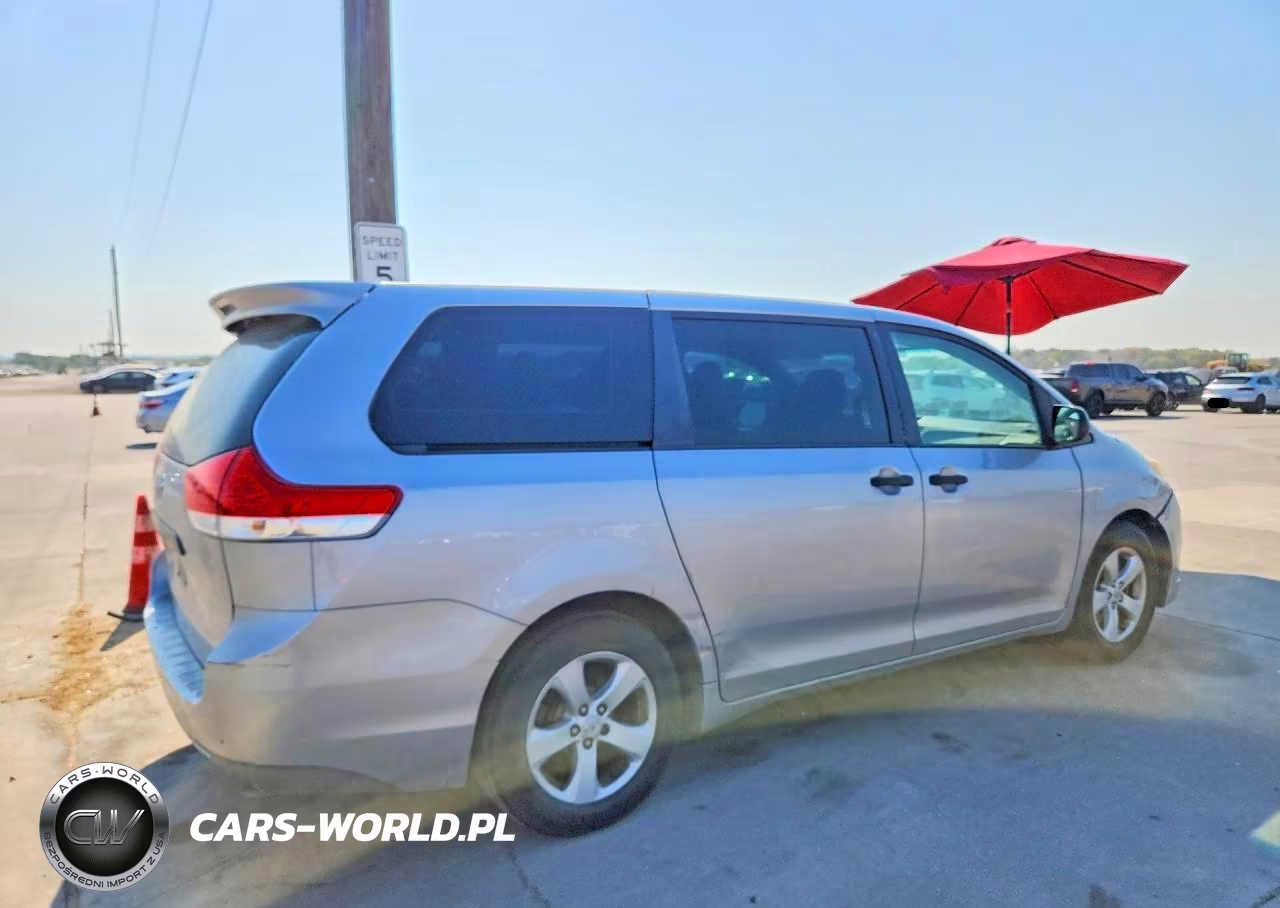 2012 Toyota Sienna Base 7-Passenger VIN:5TDZK3DC0CS199995 - 3