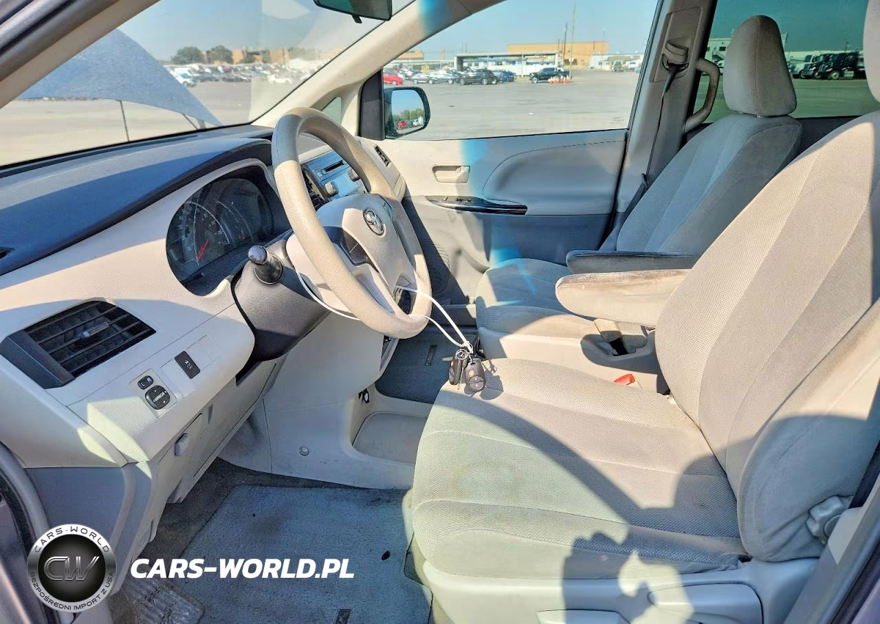 2012 Toyota Sienna Base 7-Passenger VIN:5TDZK3DC0CS199995 - 7