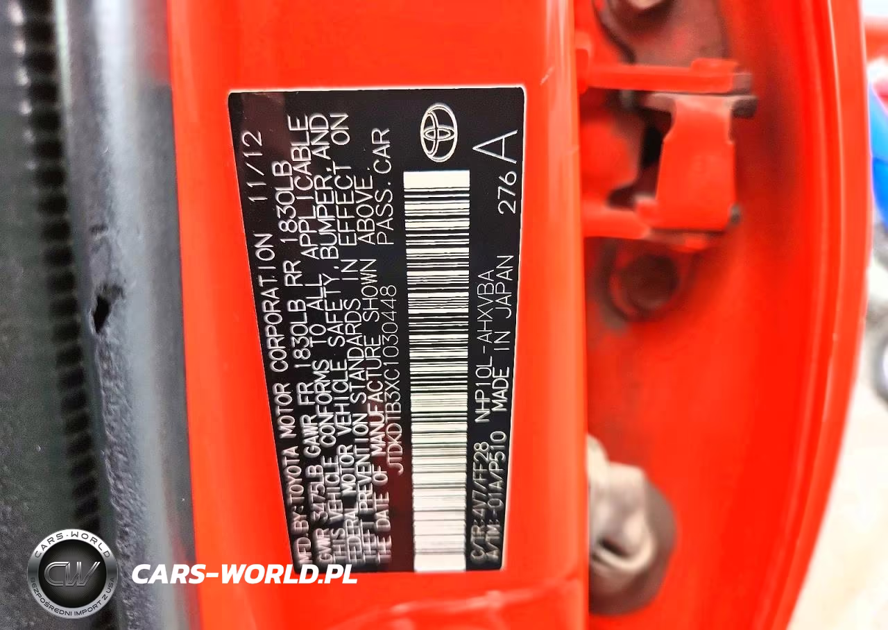 2012 Toyota Prius C Two VIN:JTDKDTB3XC1030448 - 12