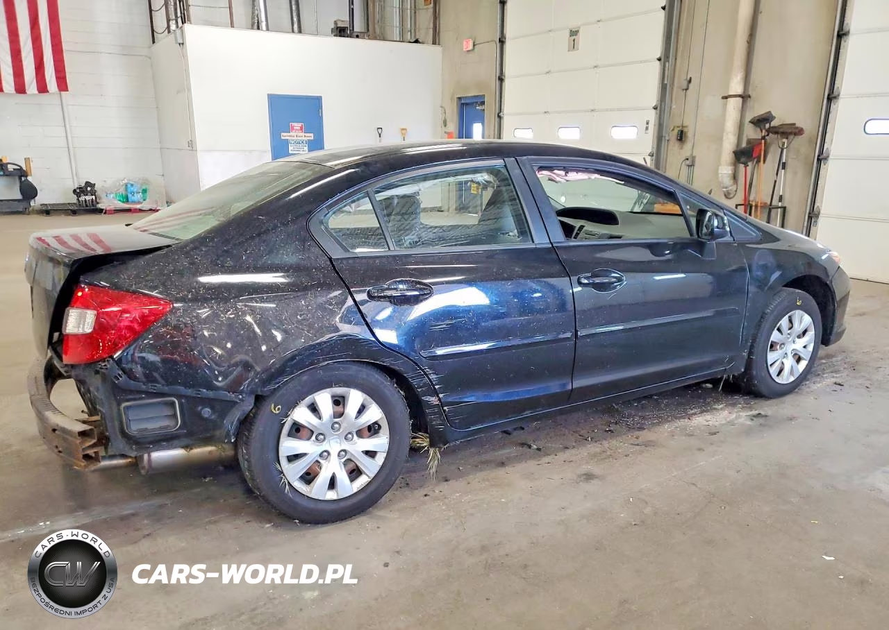 2012 Honda Civic Lx VIN:19XFB2F51CE012687 - 3