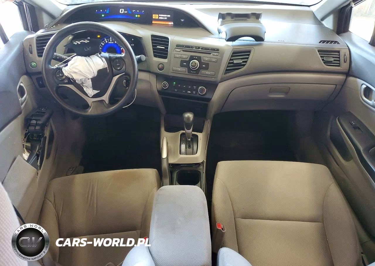 2012 Honda Civic Lx VIN:19XFB2F51CE012687 - 8