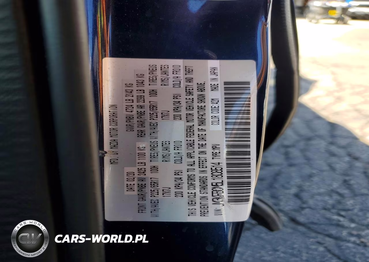 2020 Mazda Cx-5 Touring VIN:JM3KFBCM5L1808514 - 13
