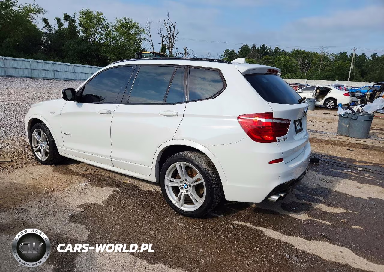 2014 BMW X3 xDrive35I VIN:5UXWX7C5XE0E78747 - 2