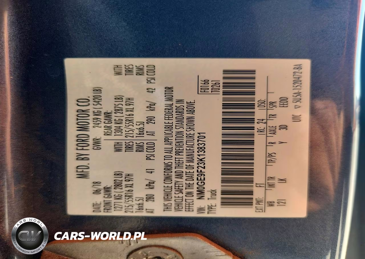 2019 Ford Transit Connect Xlt VIN:NM0GE9F23K1383701 - 13