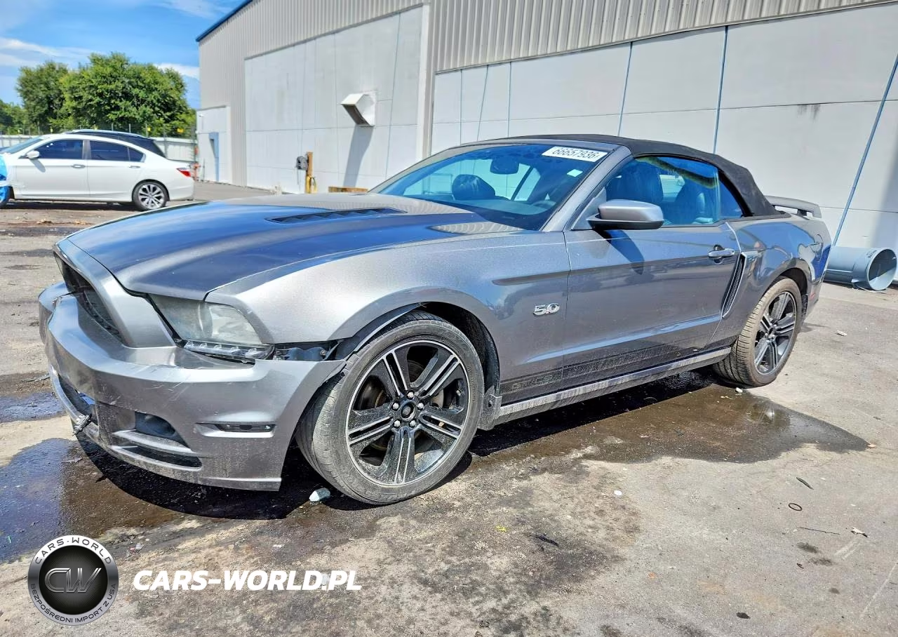 2013 Ford Mustang Gt VIN:1ZVBP8FF6D5238133 - 1