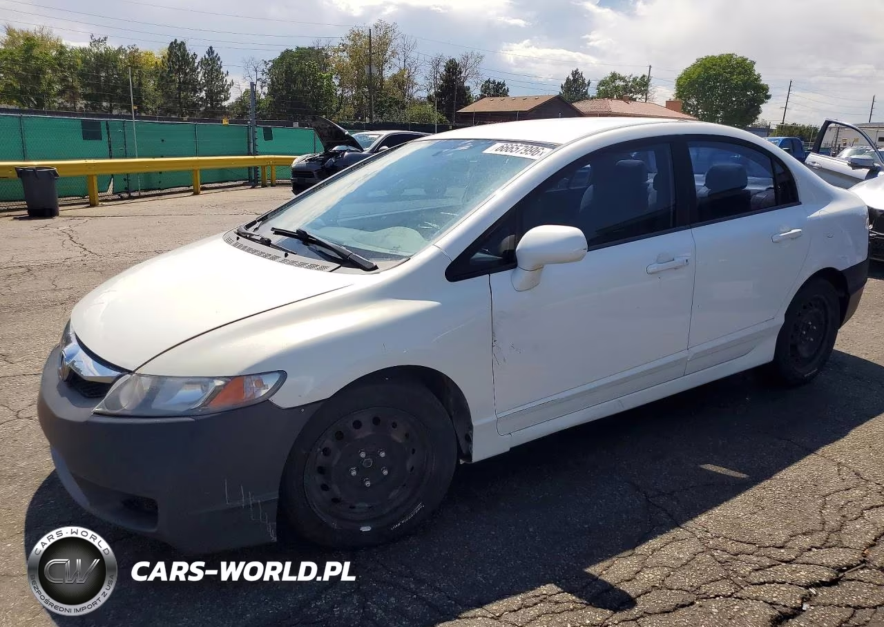 2009 Honda Civic Lx VIN:19XFA16509E030751 - 1