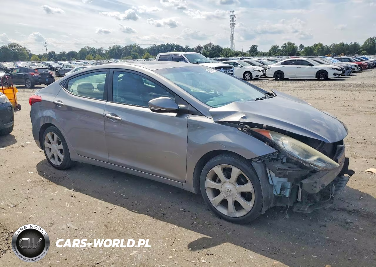 2011 Hyundai Elantra Limited VIN:KMHDH4AEXBU116454 - 4