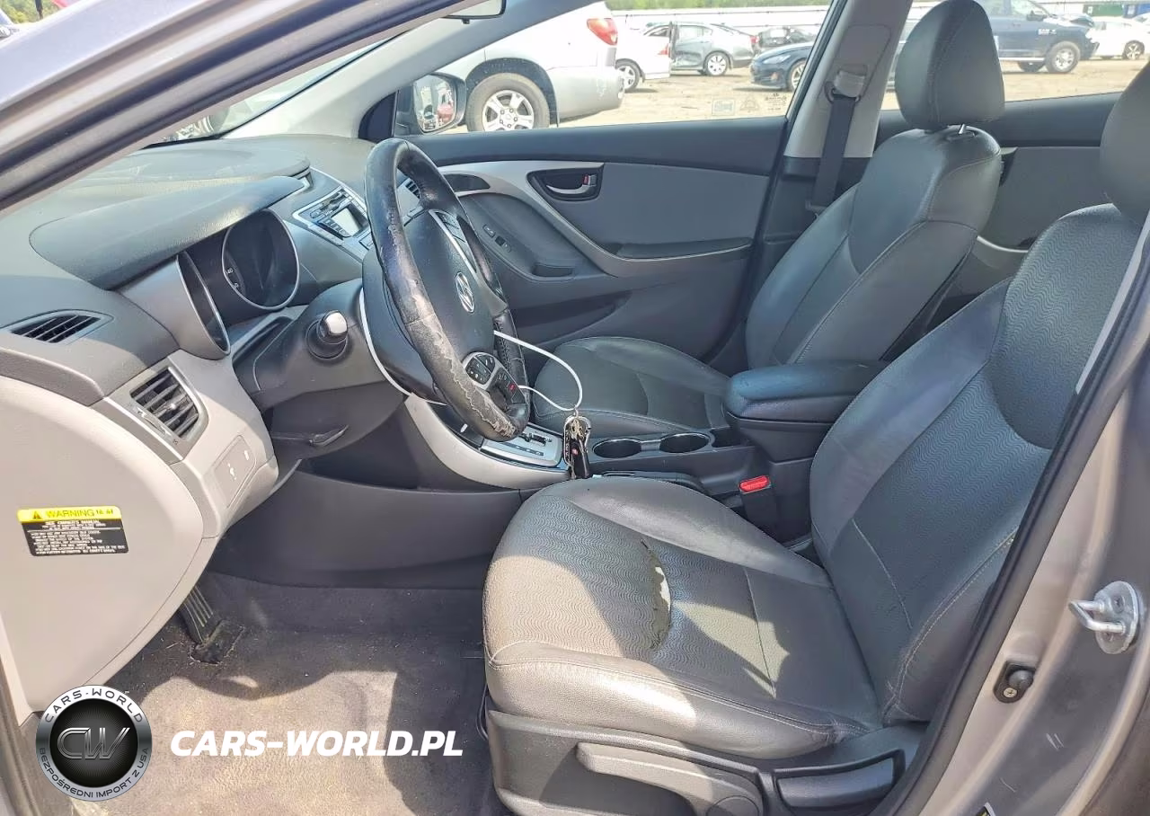 2011 Hyundai Elantra Limited VIN:KMHDH4AEXBU116454 - 7