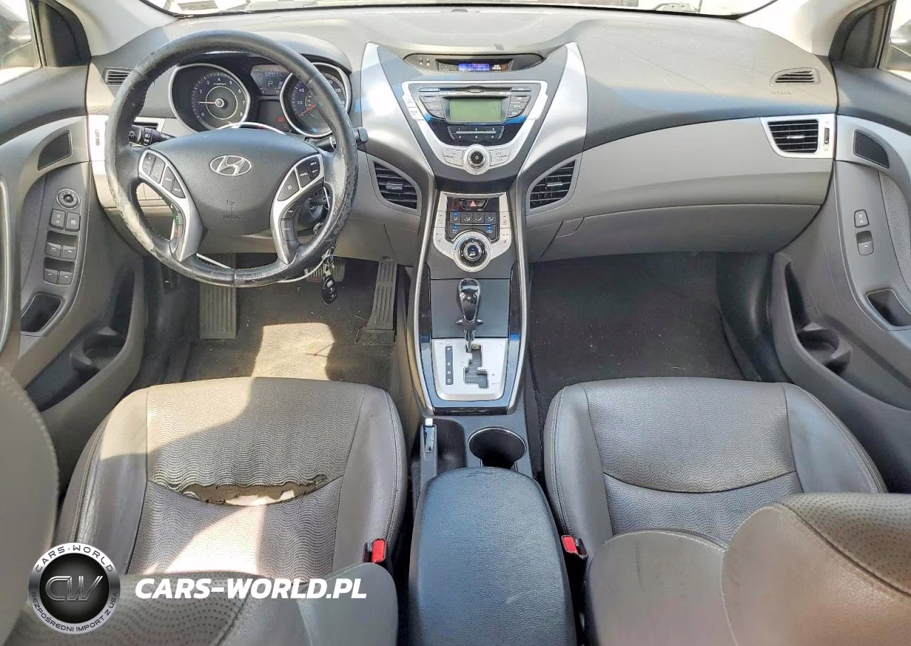 2011 Hyundai Elantra Limited VIN:KMHDH4AEXBU116454 - 8