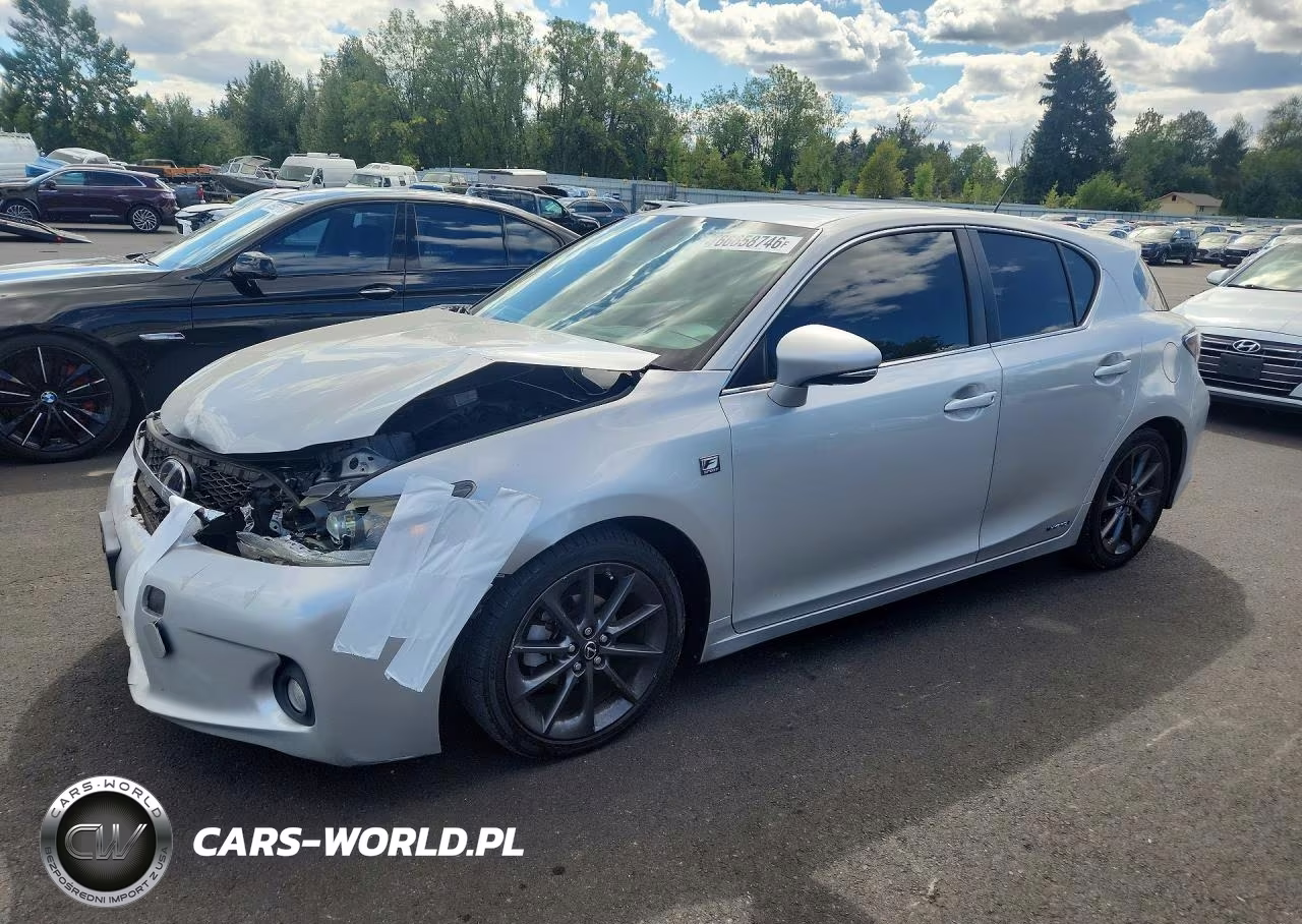 2013 Lexus Ct 200 VIN:JTHKD5BH0D2132813 - 1
