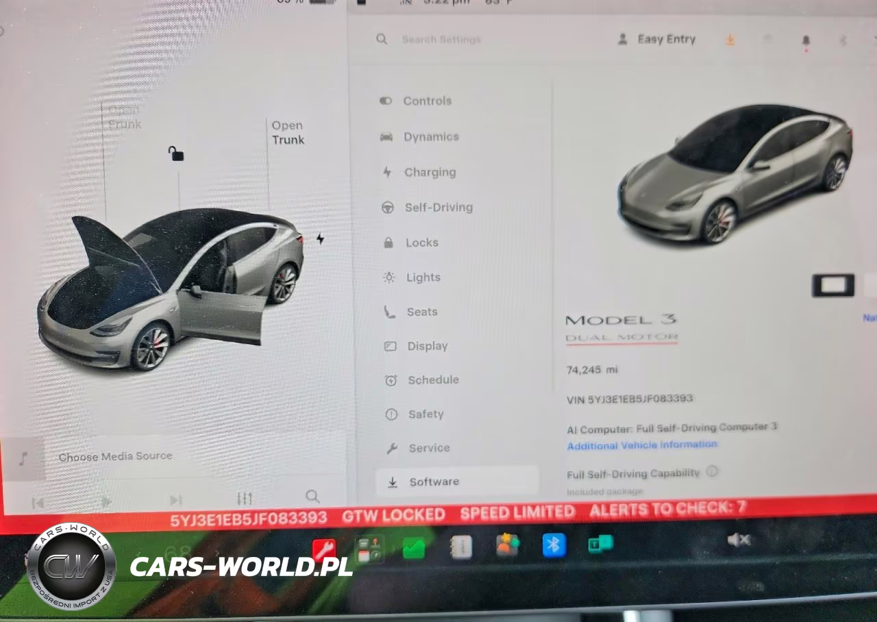 2018 Tesla Model 3 VIN:5YJ3E1EB5JF083393 - 9