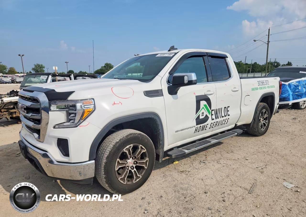 2020 GMC Sierra K1500 Sle VIN:1GTR9BEK6LZ280672 - 1
