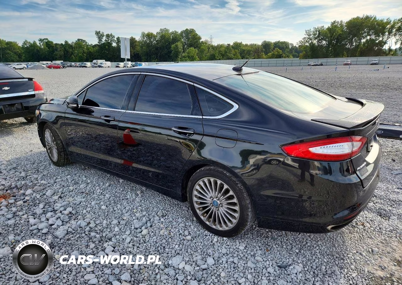 2013 Ford Fusion Titanium VIN:3FA6P0K92DR117589 - 2