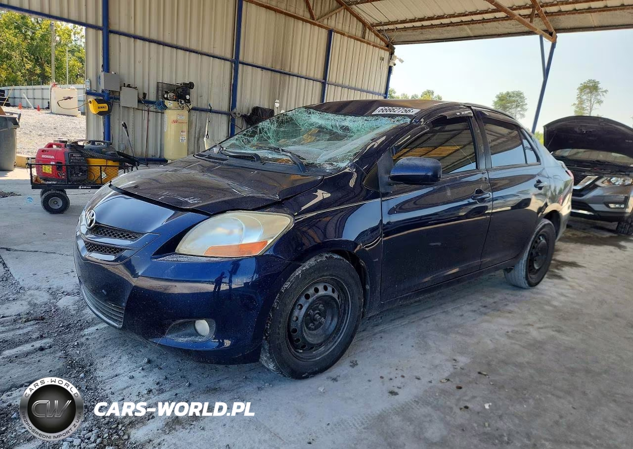 2008 Toyota Yaris Base VIN:JTDBT923281229555 - 1