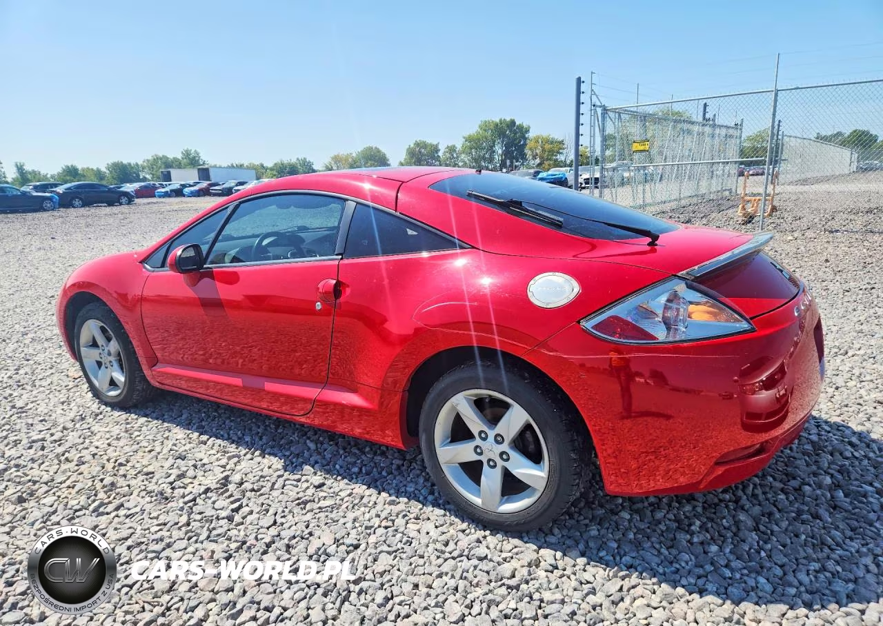2007 Mitsubishi Eclipse Gs VIN:4A3AK24F37E024487 - 2