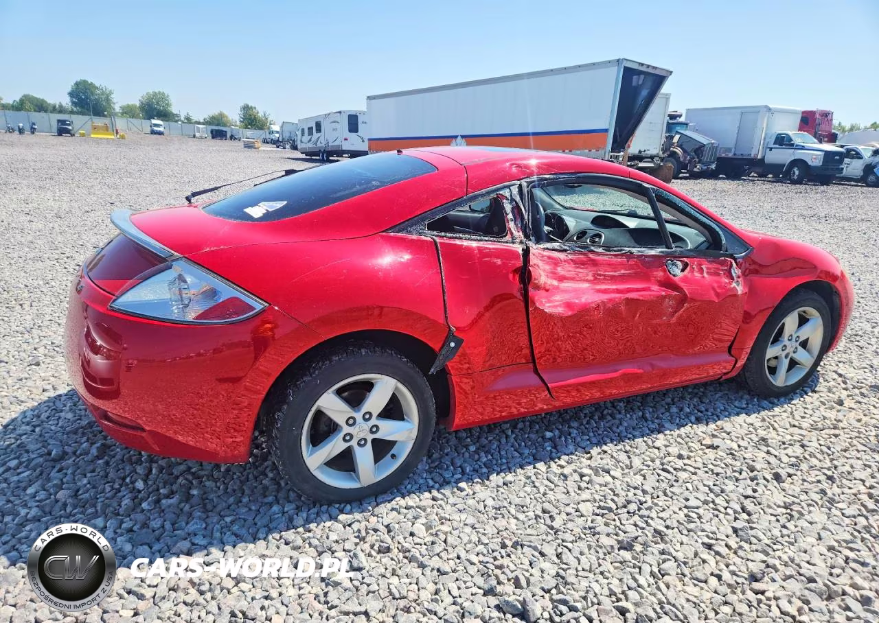 2007 Mitsubishi Eclipse Gs VIN:4A3AK24F37E024487 - 3