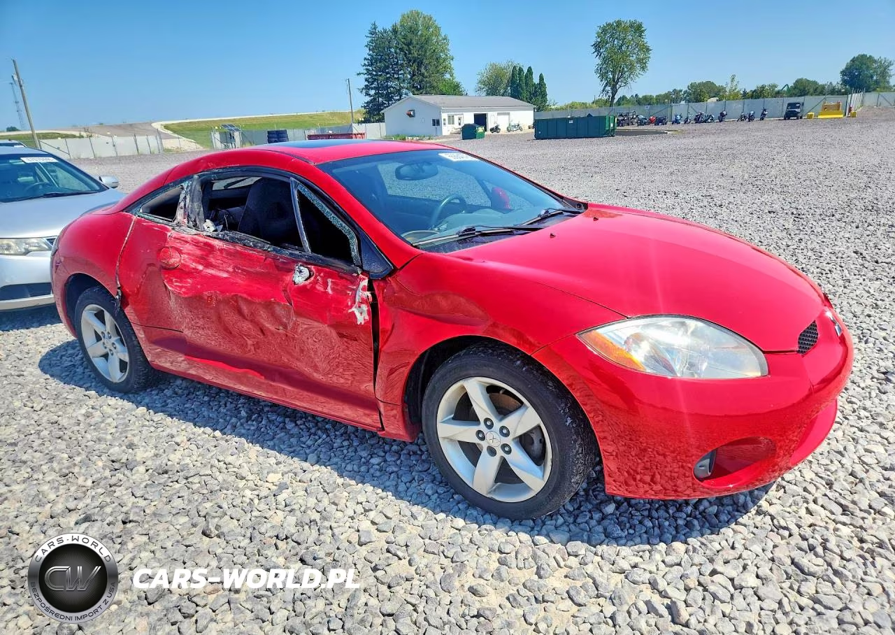 2007 Mitsubishi Eclipse Gs VIN:4A3AK24F37E024487 - 4