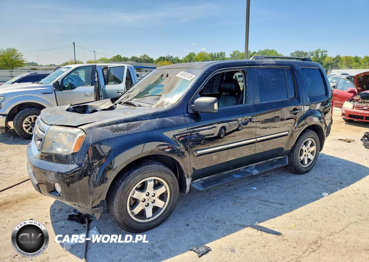 2009 Honda Pilot Touring VIN:5FNYF38919B009147 - 1