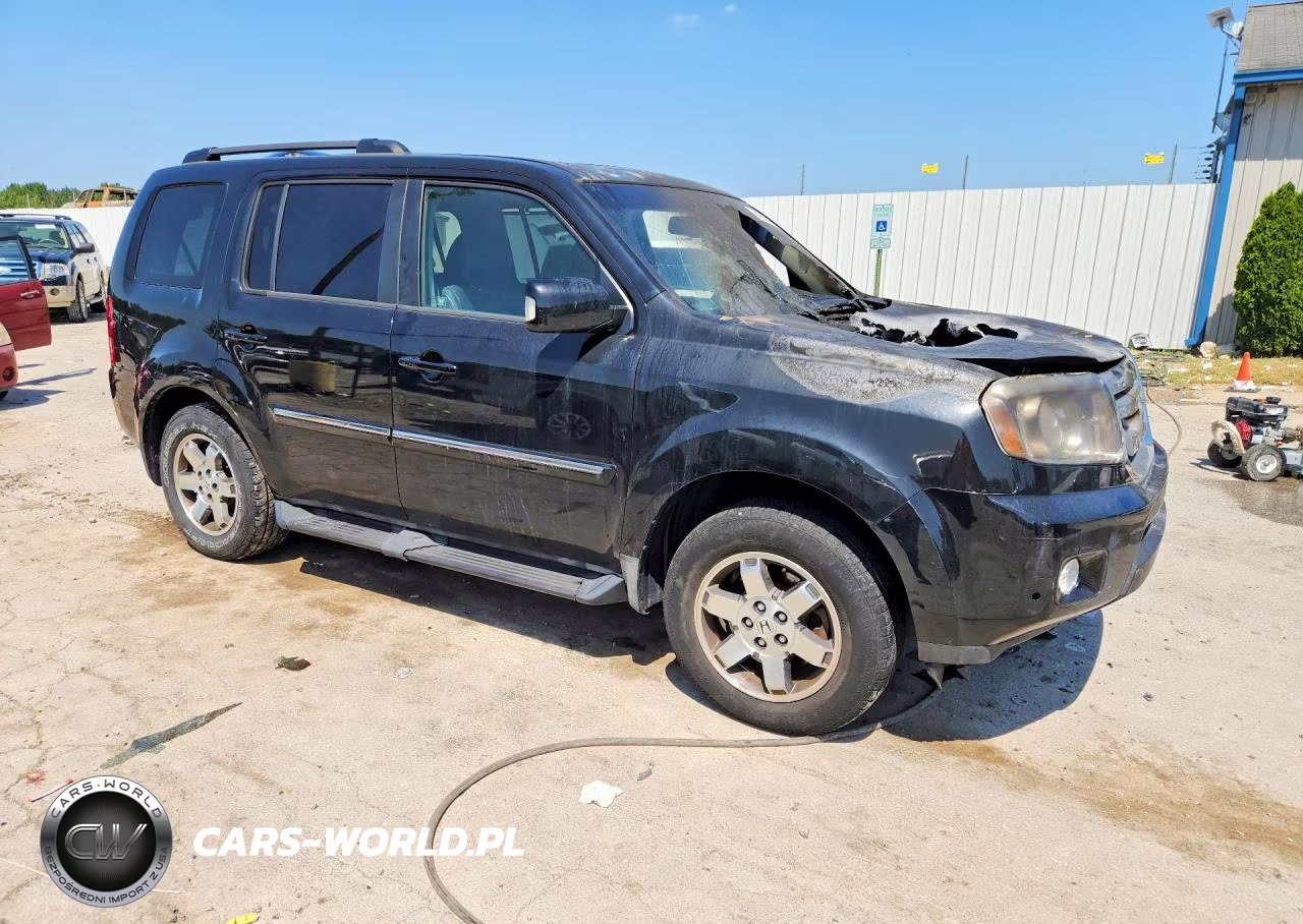 2009 Honda Pilot Touring VIN:5FNYF38919B009147 - 4