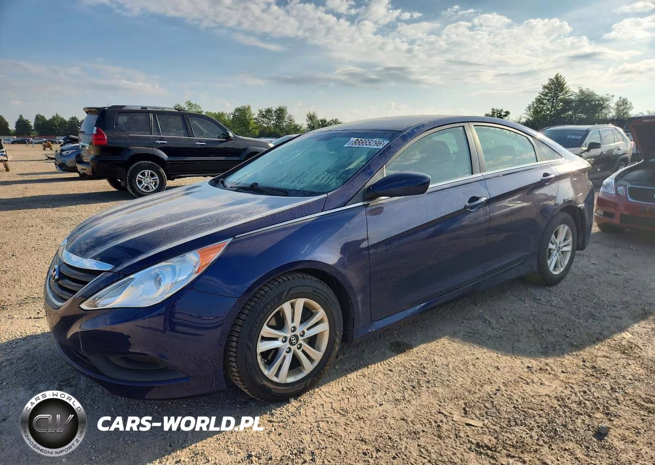 2014 Hyundai Sonata Gls VIN:5NPEB4AC3EH840249 - 1