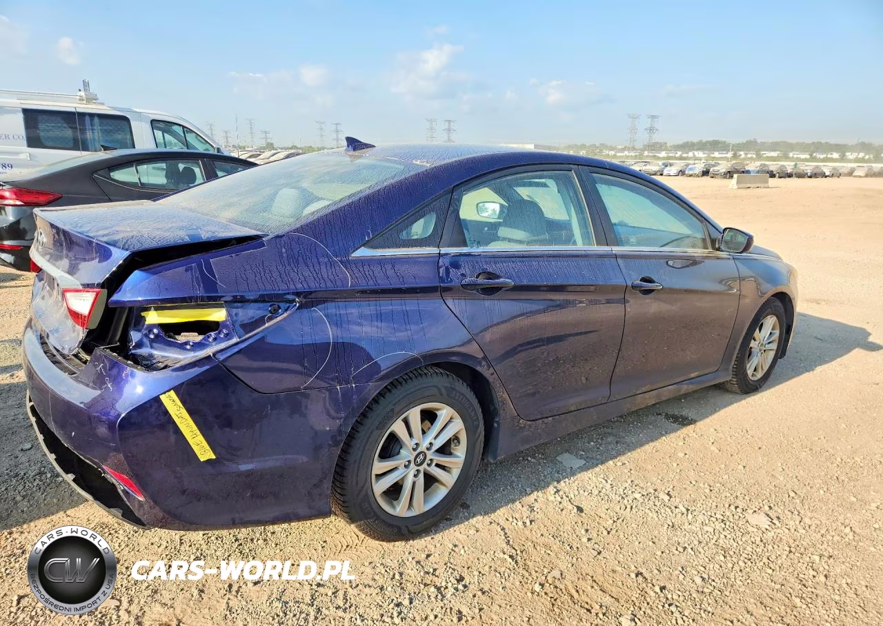 2014 Hyundai Sonata Gls VIN:5NPEB4AC3EH840249 - 3