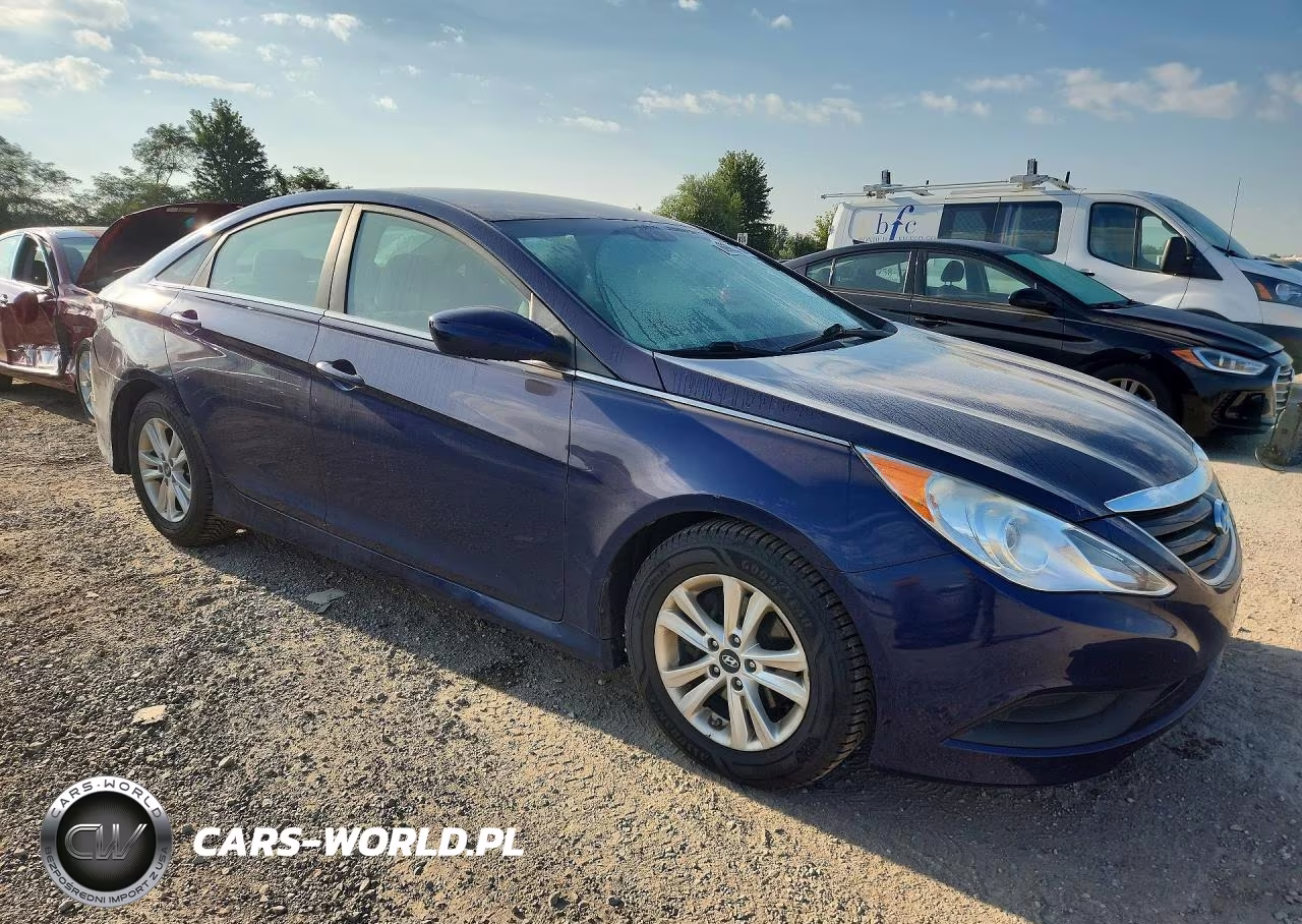 2014 Hyundai Sonata Gls VIN:5NPEB4AC3EH840249 - 4