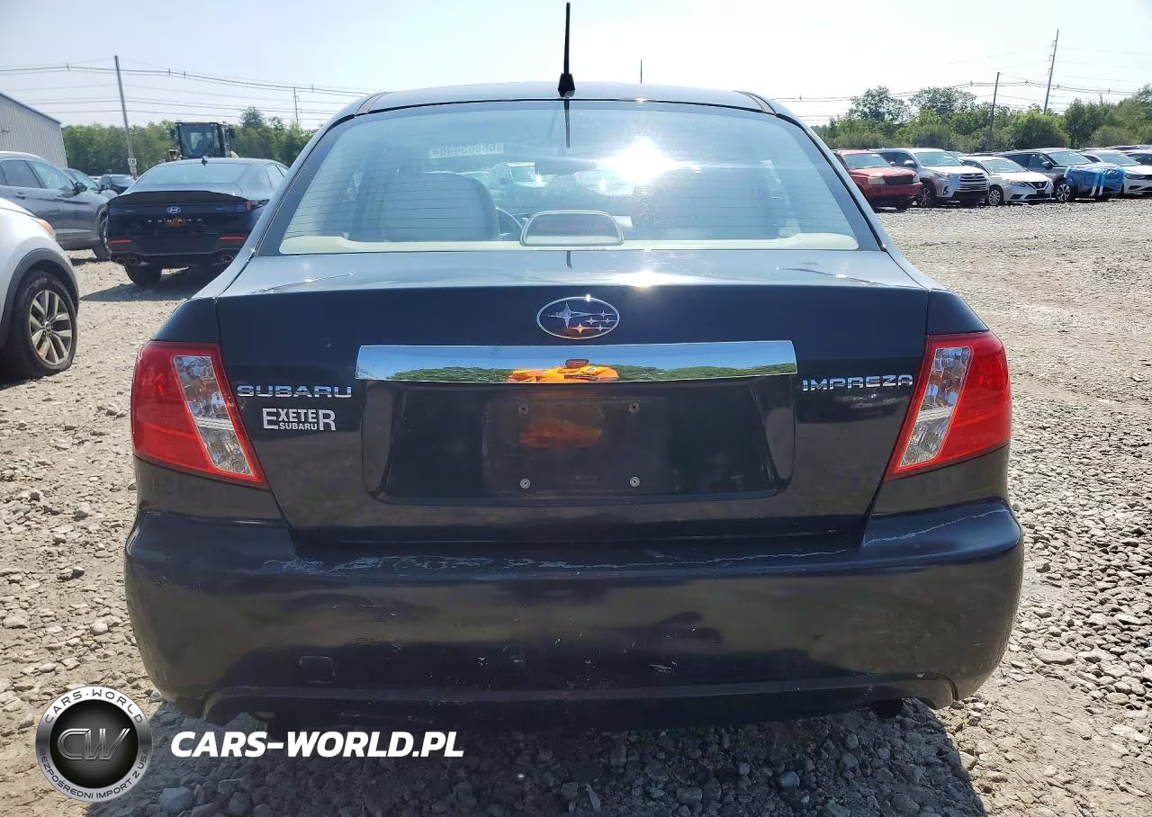 2008 Subaru Impreza 2.5I VIN:JF1GE61678H509401 - 6