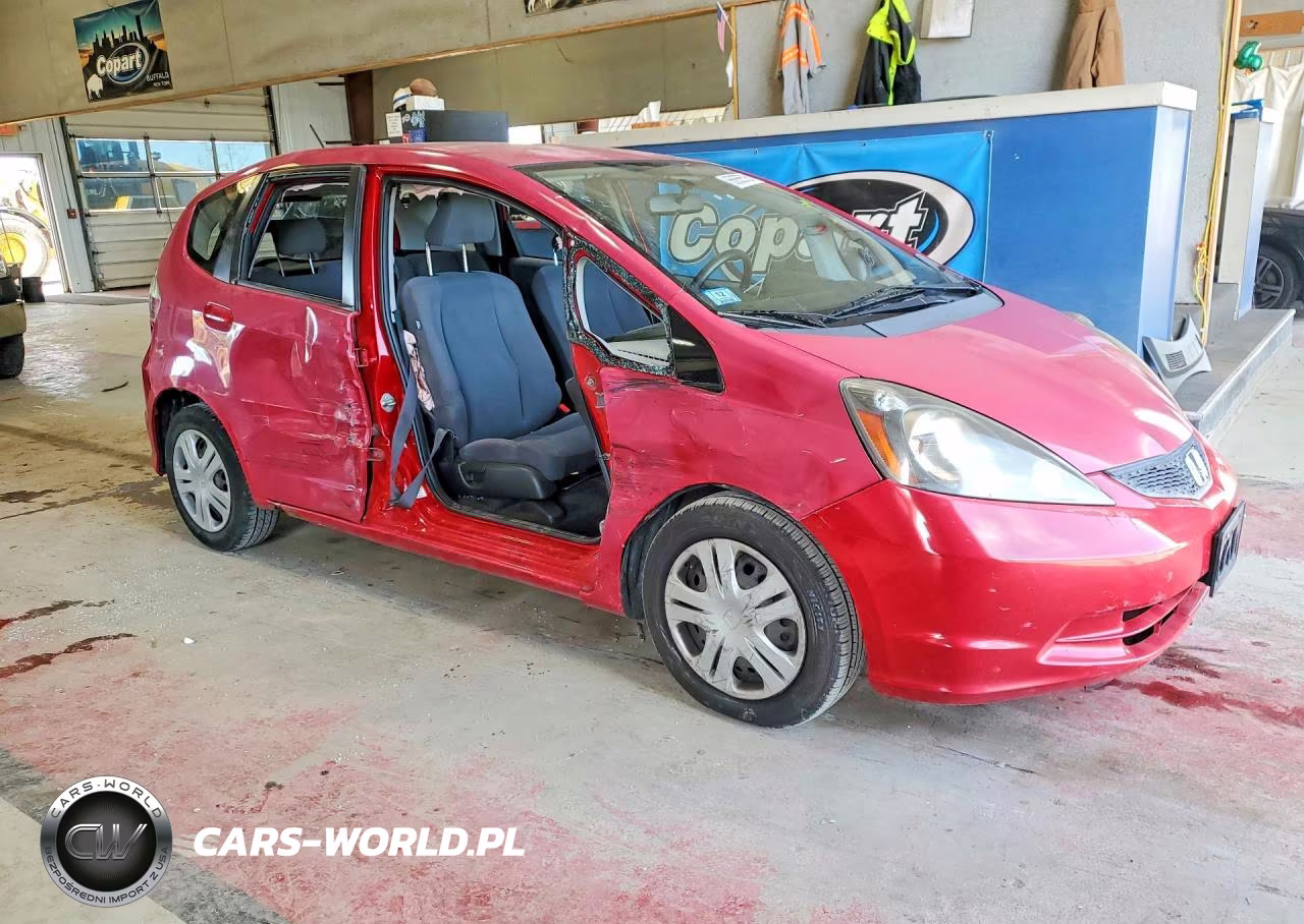 2009 Honda Fit VIN:JHMGE88239S058088 - 4