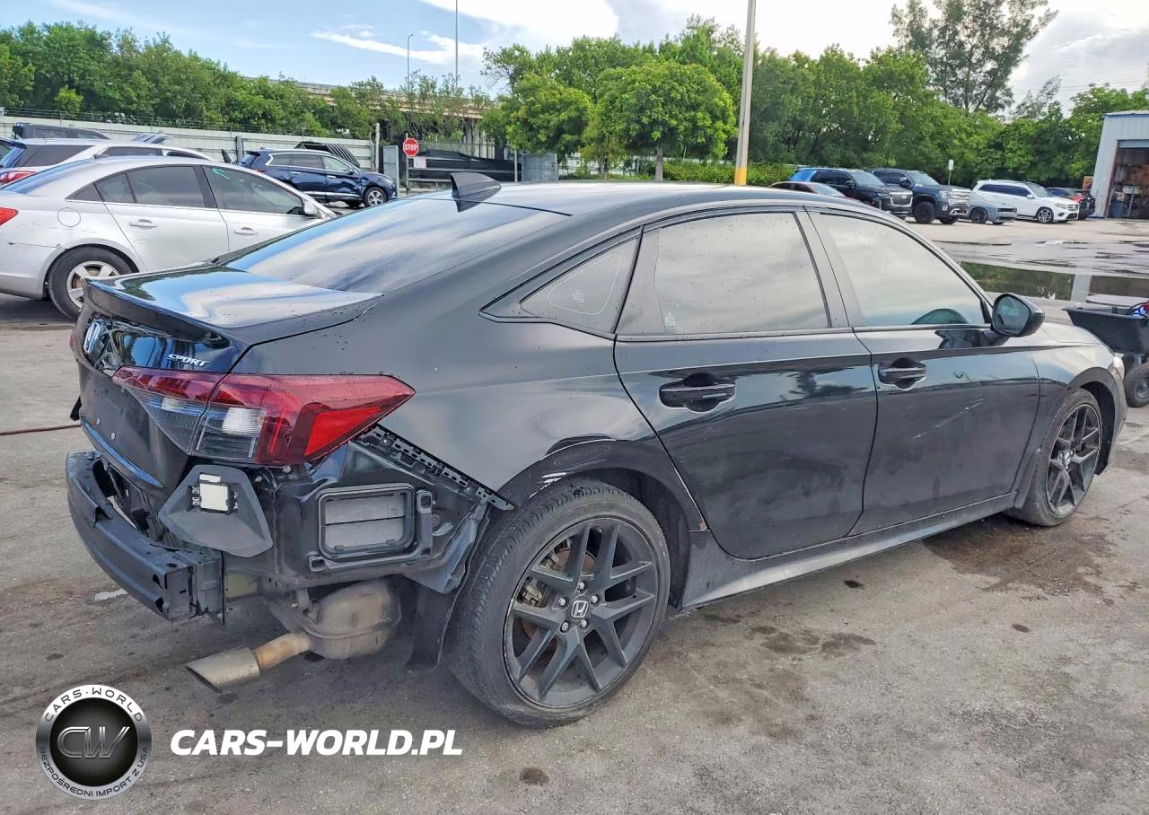 2025 Honda Civic Sport VIN:2HGFE2F53SH512765 - 3