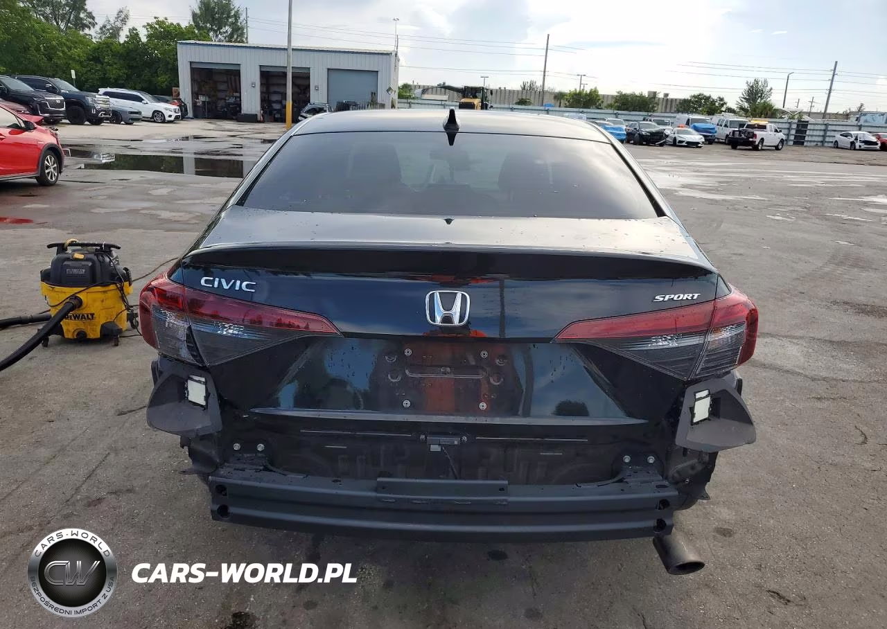 2025 Honda Civic Sport VIN:2HGFE2F53SH512765 - 6