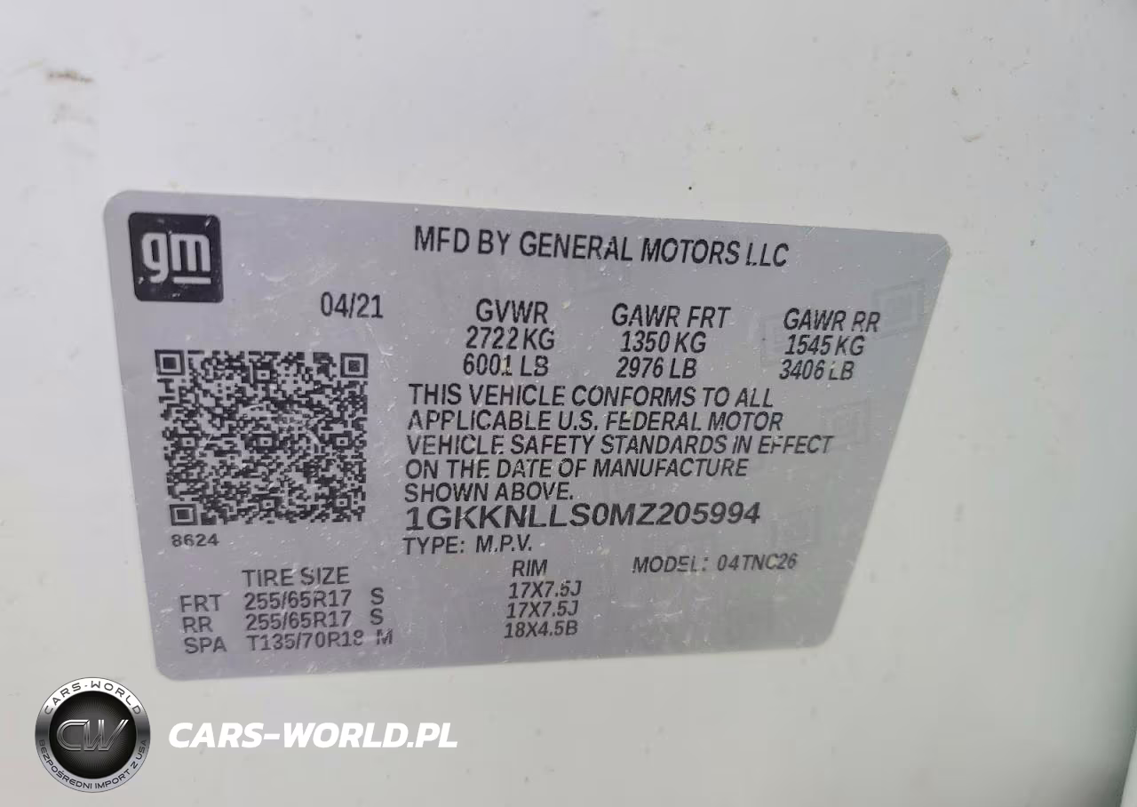 2021 GMC Acadia At4 VIN:1GKKNLLS0MZ205994 - 13