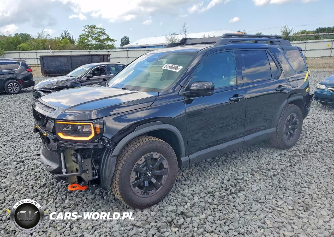 2026 Honda Passport Trailsport Elite VIN:5FNYF9H89TB080193 - 1