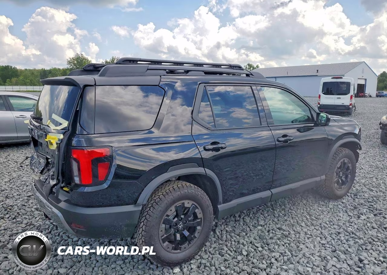 2026 Honda Passport Trailsport Elite VIN:5FNYF9H89TB080193 - 3