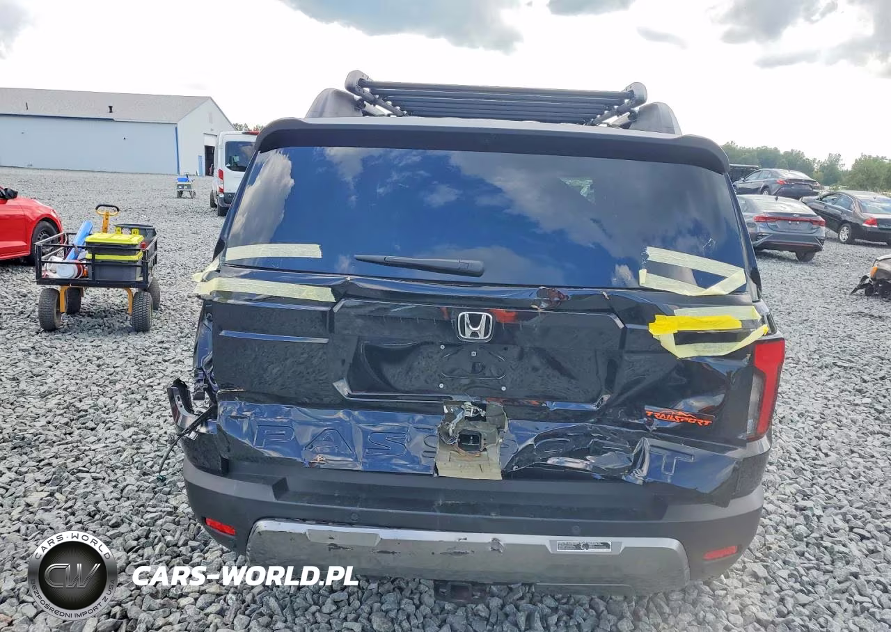 2026 Honda Passport Trailsport Elite VIN:5FNYF9H89TB080193 - 6