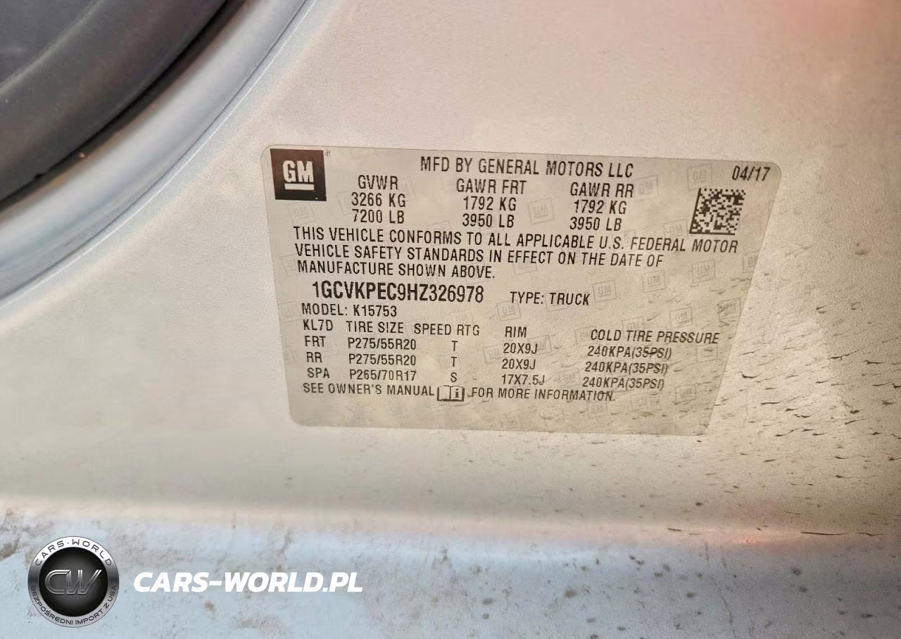 2017 Chevrolet Silverado K1500 Custom VIN:1GCVKPEC9HZ326978 - 12