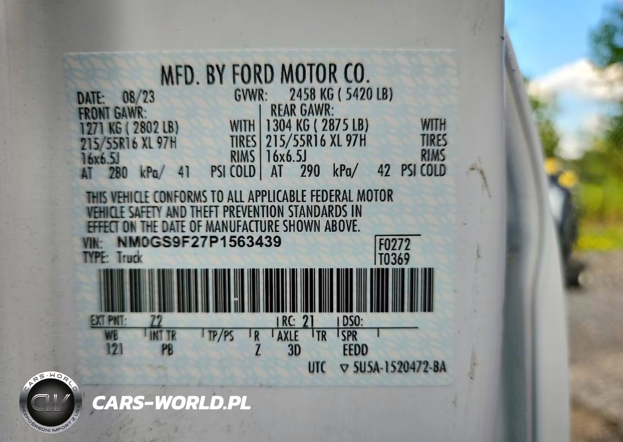 2023 Ford Transit Connect Xlt VIN:NM0GS9F27P1563439 - 13