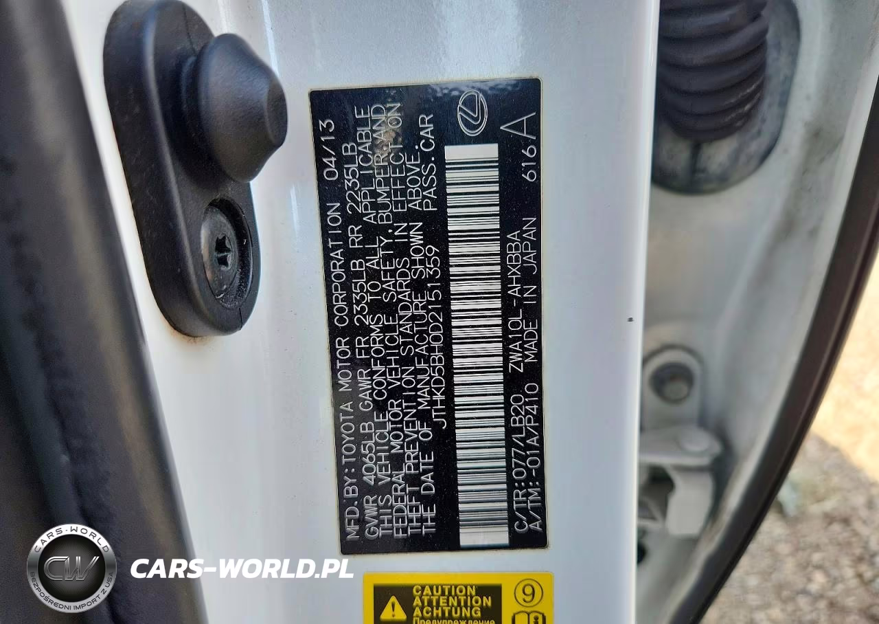 2013 Lexus Ct 200 VIN:JTHKD5BH0D2151359 - 12