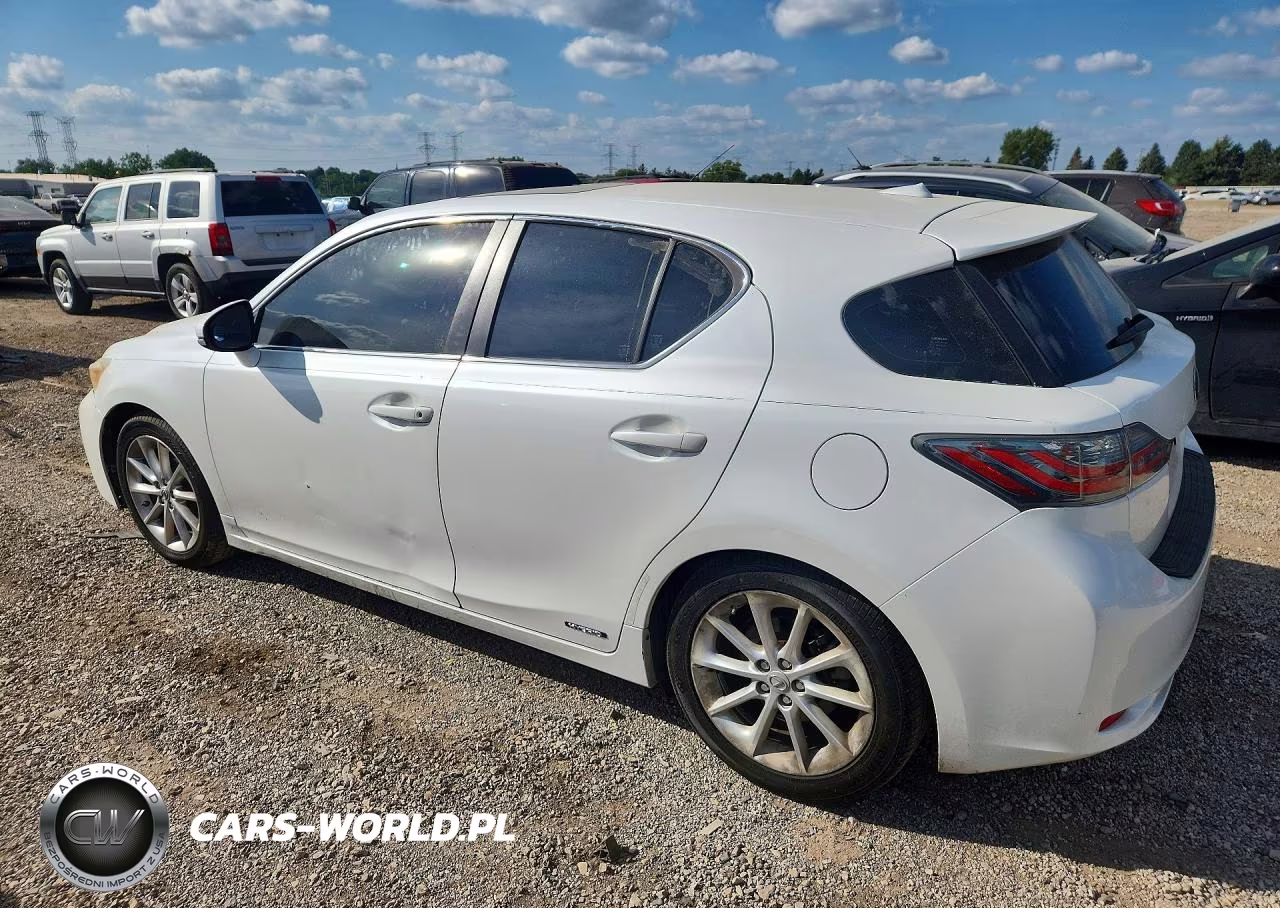 2013 Lexus Ct 200 VIN:JTHKD5BH0D2151359 - 2