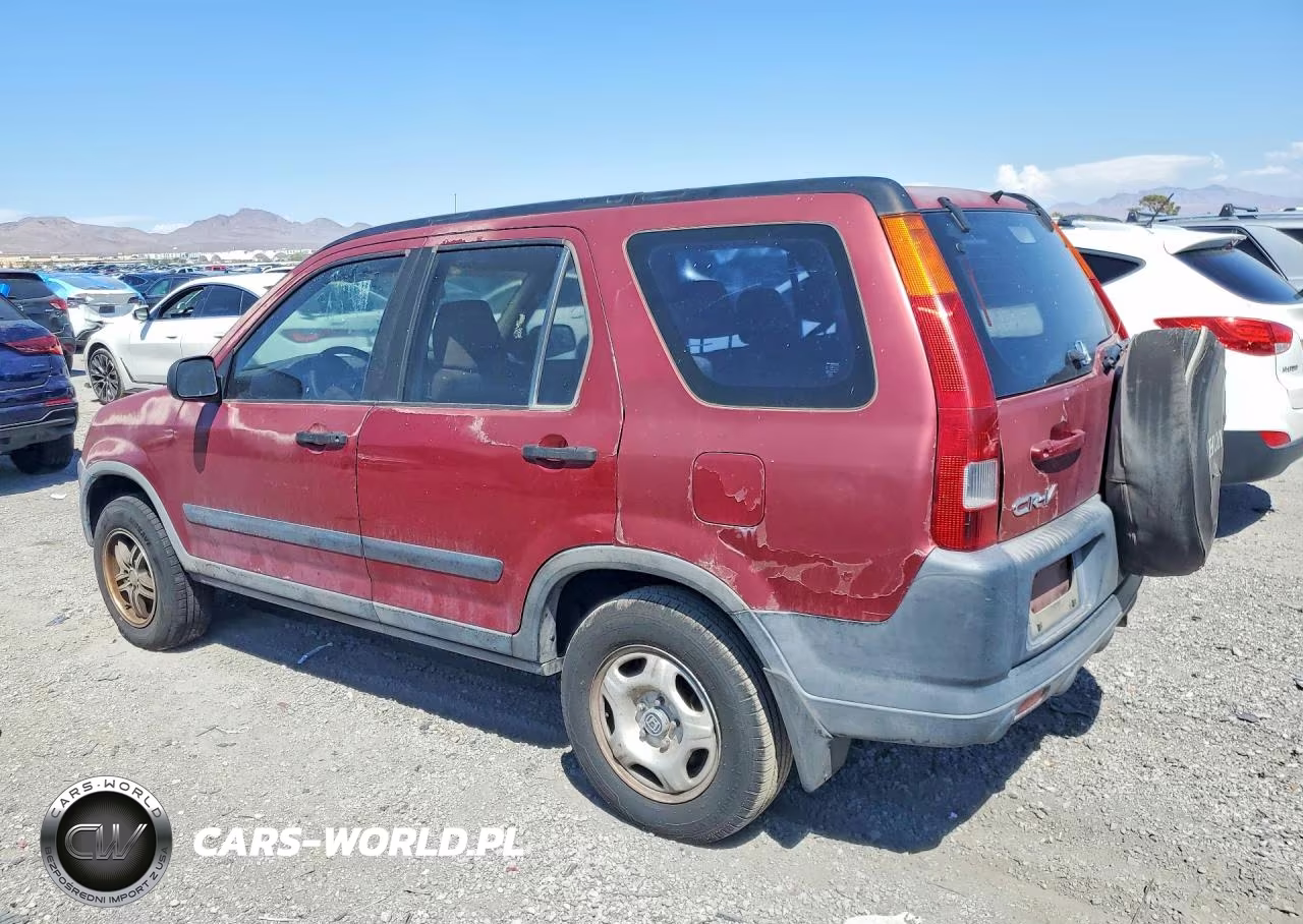 2004 Honda Cr-V Lx VIN:JHLRD68474C020002 - 2