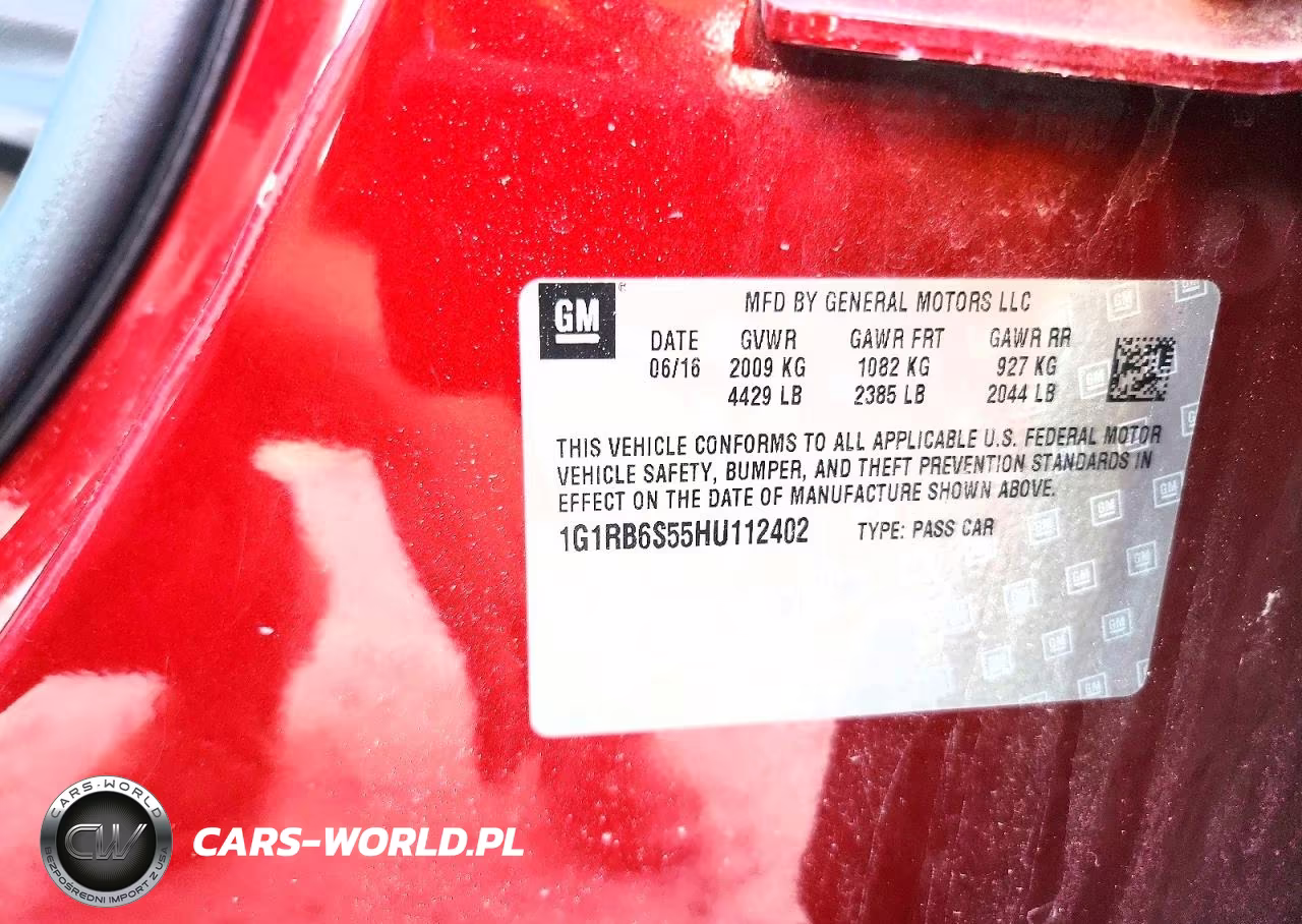 2017 Chevrolet Volt Premier VIN:1G1RB6S55HU112402 - 12