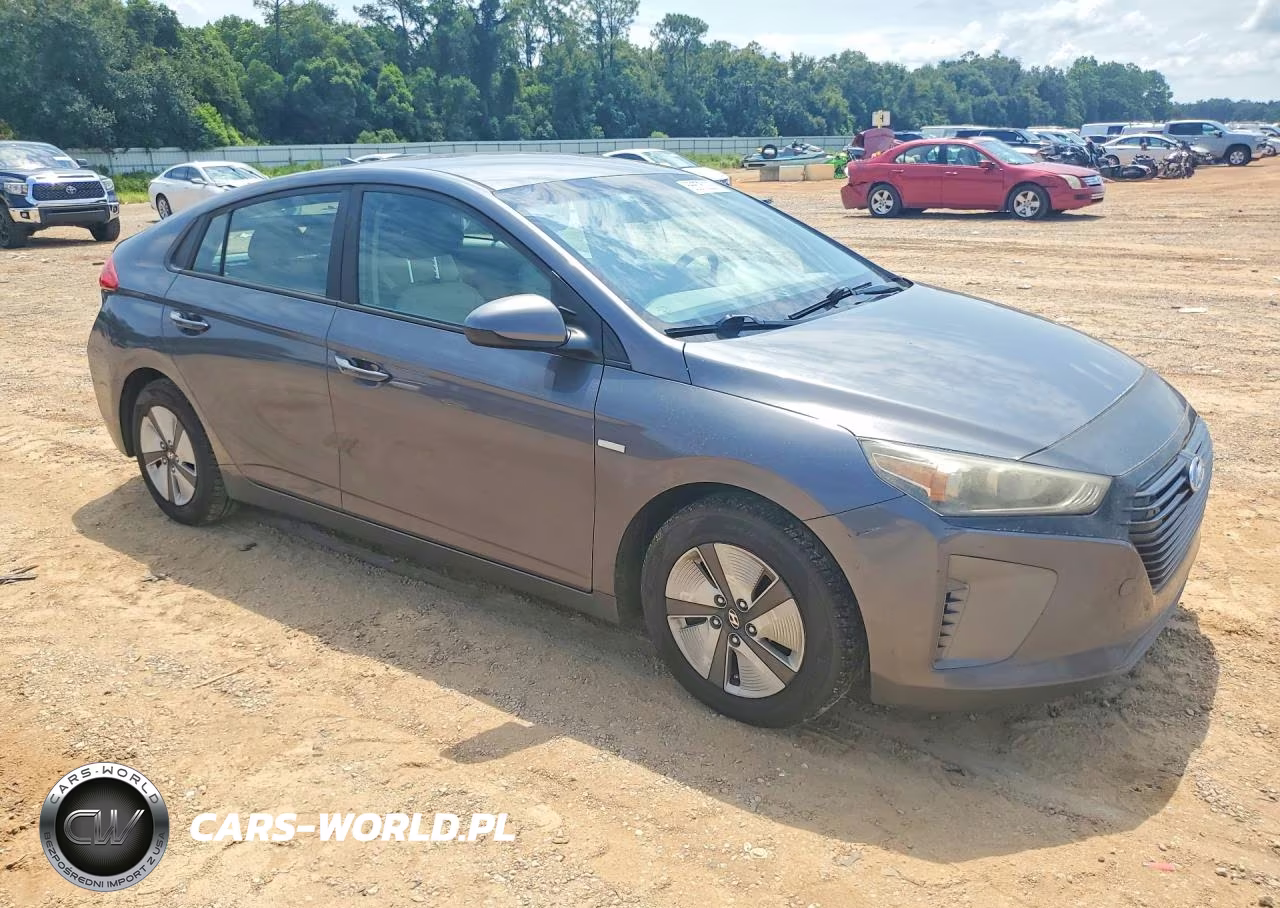 2017 Hyundai Ioniq Blue VIN:KMHC65LCXHU024014 - 4