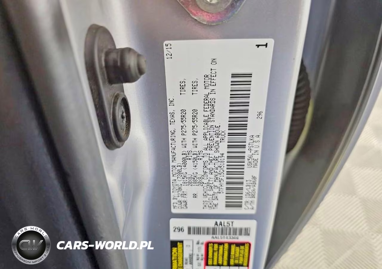 2016 Toyota Tundra Crewmax Limited VIN:5TFHY5F15GX518194 - 10