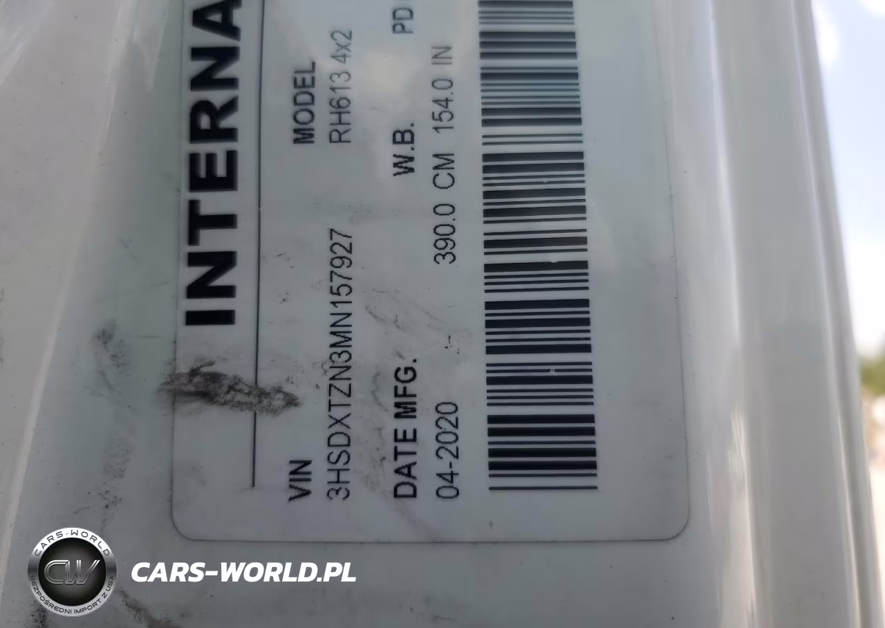 2021 International Rh613 Semi Truck VIN:3HSDXTZN3MN157927 - 10