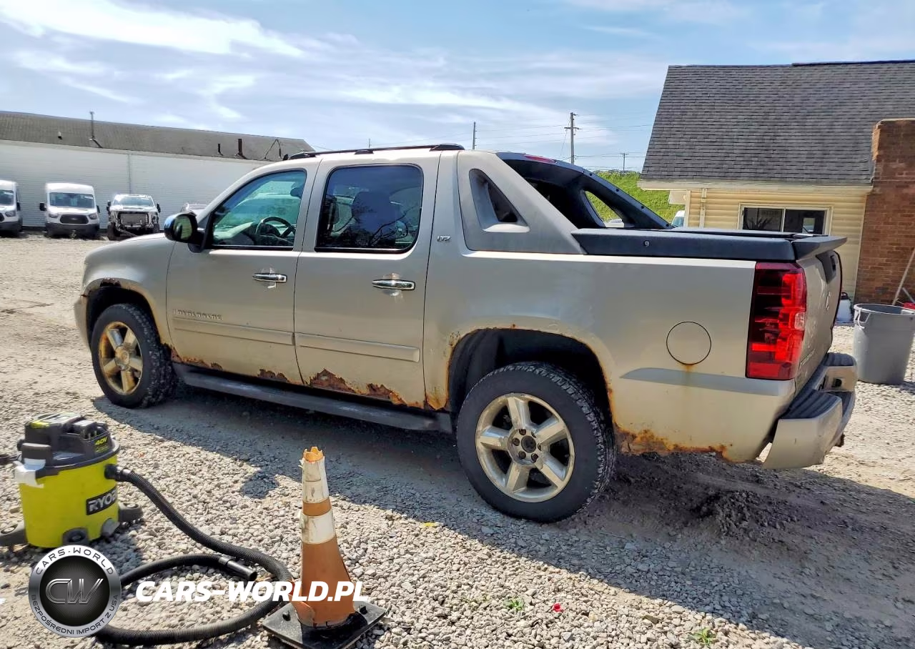 2007 Chevrolet Avalanche K1500 VIN:3GNFK12317G304355 - 2