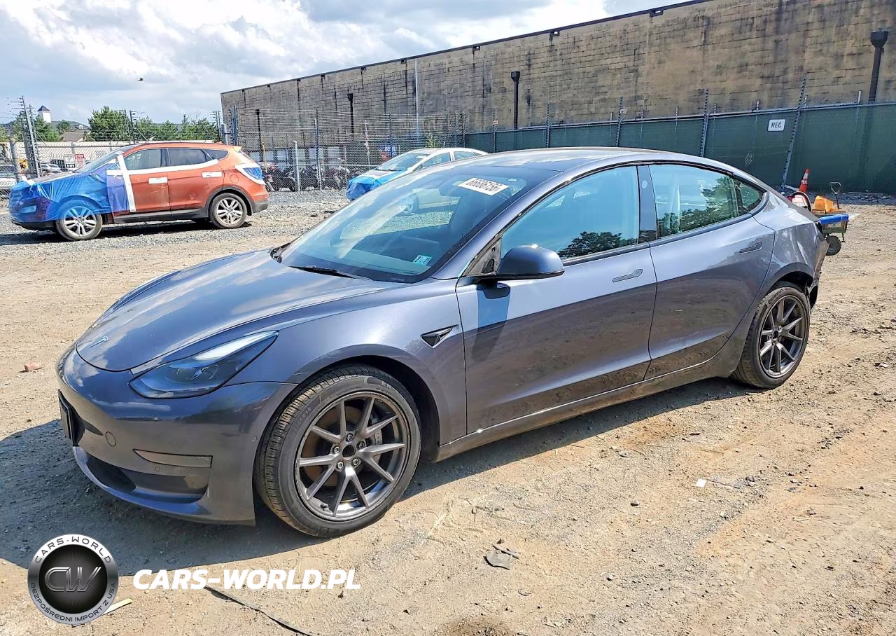 2022 Tesla Model 3 VIN:5YJ3E1EA2NF154580 - 1