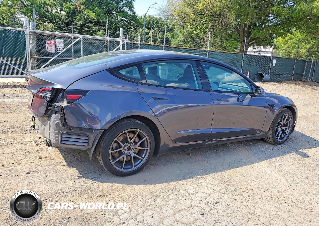 2022 Tesla Model 3 VIN:5YJ3E1EA2NF154580 - 3