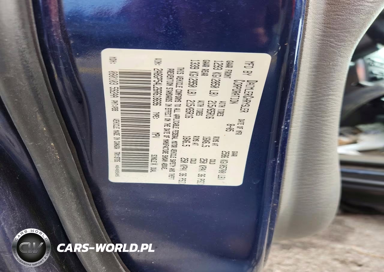 2006 Chrysler Town & Country Touring VIN:2A8GP54L26R618696 - 12