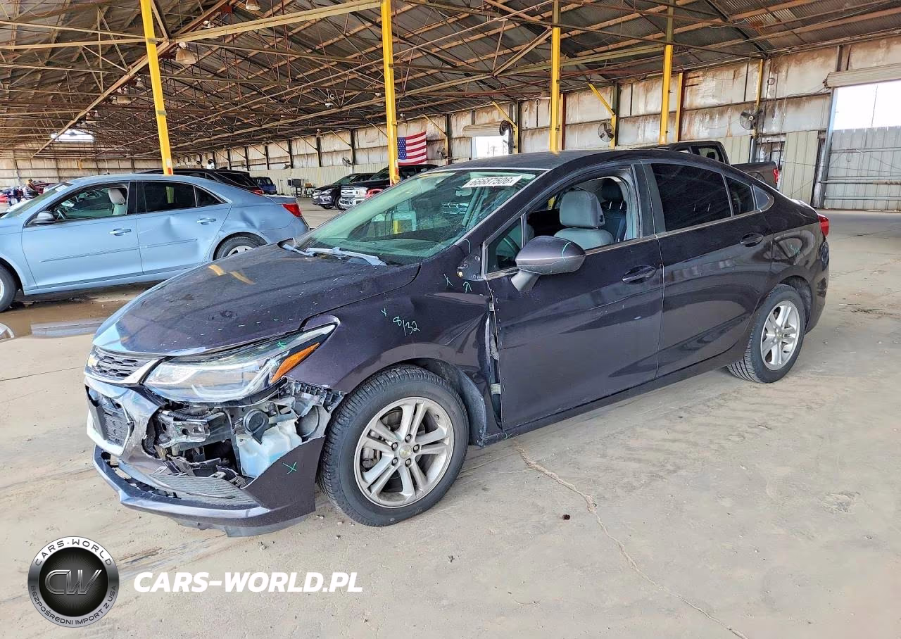2017 Chevrolet Cruze Lt VIN:1G1BE5SM6H7260017 - 1